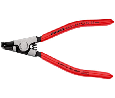 Product image for Knipex Chrome Vanadium Steel Snap Ring Pliers Circlip Pliers, 125 mm Overall Length