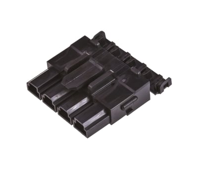 Product image for Molex, Mini-Fit Sr Receptacle Connector Housing, 10mm Pitch, 4 Way, 1 Row