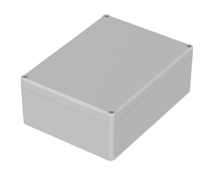 Product image for IP65 LIGHT GREY ABS CASE,200X150X77MM