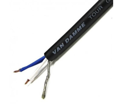 Product image for BLACK STARQUAD A/V MICROPHONE CABLE,100M