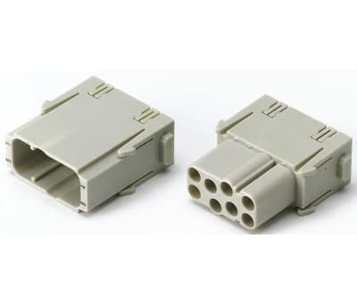 Product image for Han(R) EE HD male connector mod,16A 400V