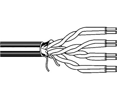 Product image for LSZH 4 pair Datatwist Cat5e FTP 100m