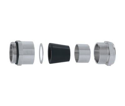 Product image for CABLE GLAND, METAL, M16, IP68