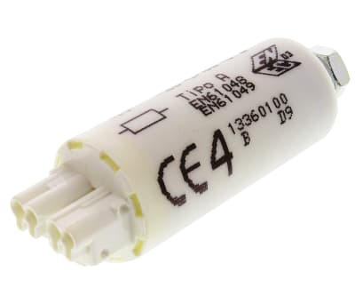 Product image for MKP C3B lighting capacitor,4uF 250Vac