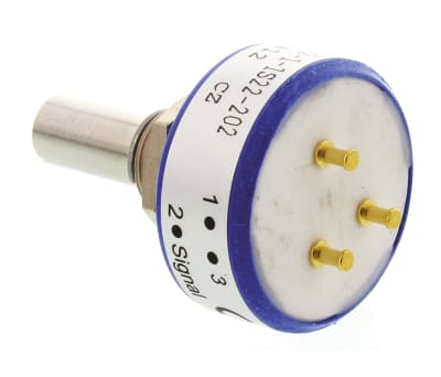 Product image for 357-2-0 1 turn precision pot,2K lin 22mm