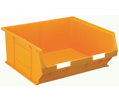 Product image for Yel polyprop storage bin,419x376x180mm