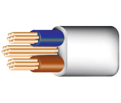 Product image for 6242Y TWIN & EARTH 6MM CABLE 100M