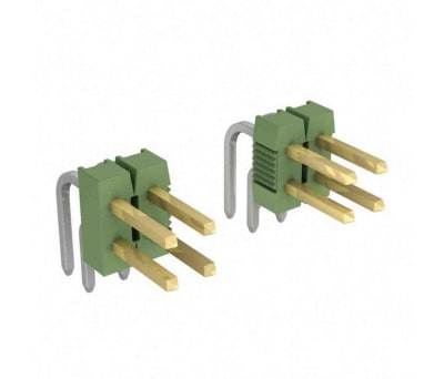 Product image for TE Connectivity, AMPMODU MOD II, 50 Way, 1 Row, Straight Pin Header