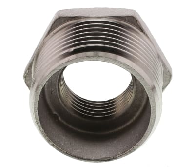 Product image for Hexagon bush,1in BSPT M-1/2in BSPP F