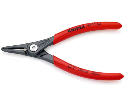 Product image for Knipex Chrome Vanadium Steel Snap Ring Pliers Circlip Pliers, 140 mm Overall Length