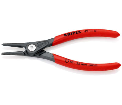 Product image for Knipex Chrome Vanadium Steel Snap Ring Pliers Circlip Pliers, 140 mm Overall Length