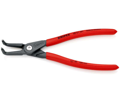 Product image for Knipex Chrome Vanadium Steel Snap Ring Pliers Circlip Pliers, 210 mm Overall Length