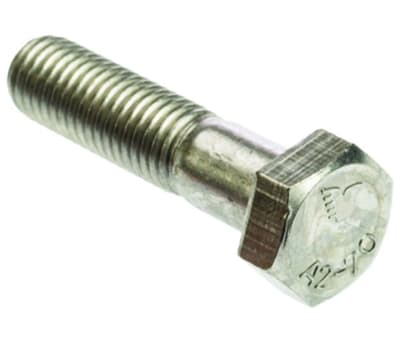 Product image for A2 s/steel hex head bolt M8 x 90mm