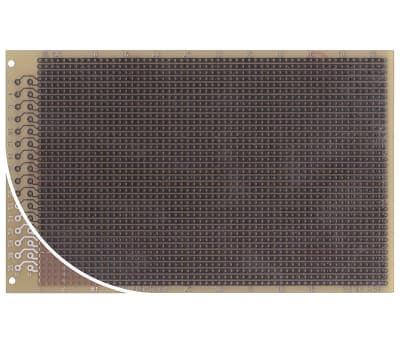 Product image for 1 SIDED DIN STRIPBOARD FR4,160X100MM