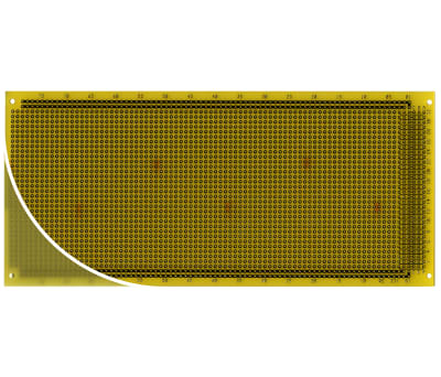 Product image for PROTOTYPING BOARD FR4 DIN TYPE RE331-LF