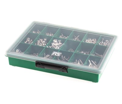 Product image for 890 piece Stainless Steel Screw/Bolt Kit, No. 10, No. 6, No. 8