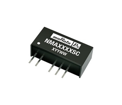 Product image for NMA0505SC unregulated DC-DC,+/-5V 1W