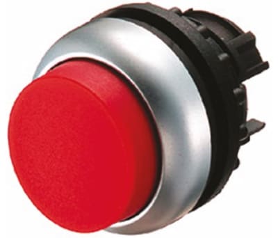 Product image for RED RAISED PUSHBUTTON STAYPUT