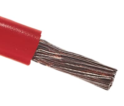 Product image for Red tri-rated cable 16.0 mmsq CSA