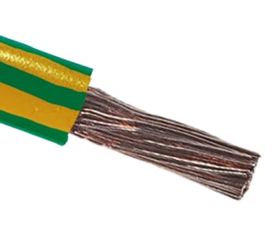 Product image for "GREEN/YELLOW TRI-RATED CABLE 25MMSQ CSA