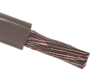 Product image for RS PRO Grey Tri-rated Cable, 10 mm² CSA, 600 V, 75 A, 100m