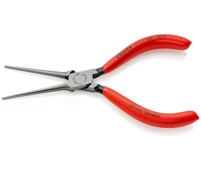 Product image for Knipex 160 mm Chrome Vanadium Steel Long Nose Pliers With 55mm Jaw Length