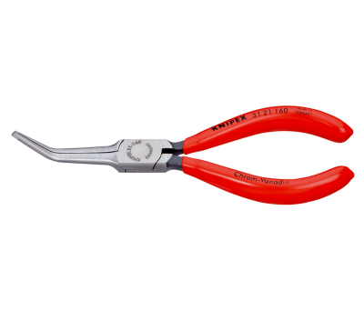 Product image for Knipex 160 mm Chrome Vanadium Steel Long Nose Pliers With 55mm Jaw Length