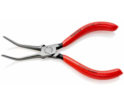 Product image for Knipex 160 mm Chrome Vanadium Steel Long Nose Pliers With 55mm Jaw Length