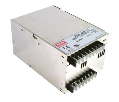 Product image for PSP600 Series SMPSU, 24V 25A