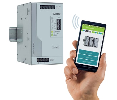Product image for Phoenix Contact QUINT-PS/1AC/12DC/15 Switch Mode DIN Rail Power Supply 85 → 264V ac Input, 12V dc Output, 15A