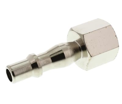 Product image for RS PRO Pneumatic Quick Connect Coupling Brass 1/4 in Threaded