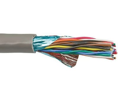 Product image for Cable 24AWG 7/32 4PR Foil Shield