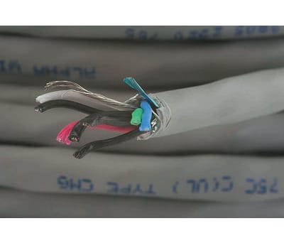 Product image for Cable 24AWG 7/32 4PR Foil Shield