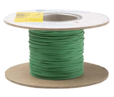 Product image for EcoWire 28AWG 600V UL11028 Green 30m