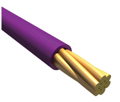 Product image for EcoWire 28AWG 600V UL11028 Violet 30m