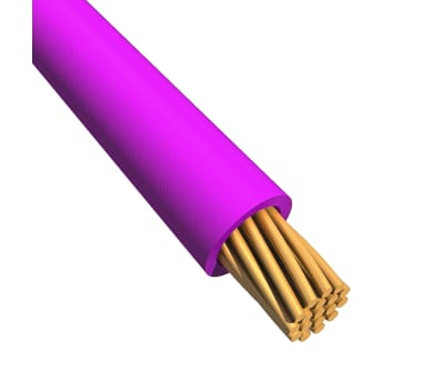 Product image for ECOWIRE 12AWG 600V UL11028 VIOLET 30M