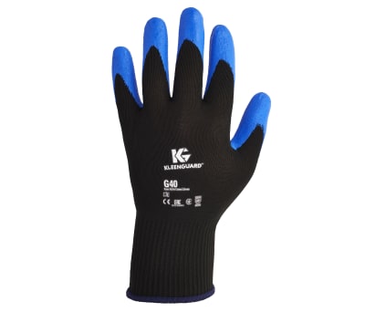 Product image for G40 BLUE/BLACK NITRILE* GLOVES / 10