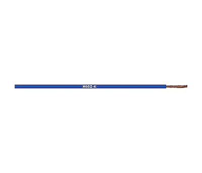 Product image for 2491B H05Z-K LSZH blue 1.0mm cable