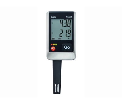 Product image for Testo 175 H1 Temperature & Humidity Data Logger with Capacitive, NTC Sensor, 2 Input Channels