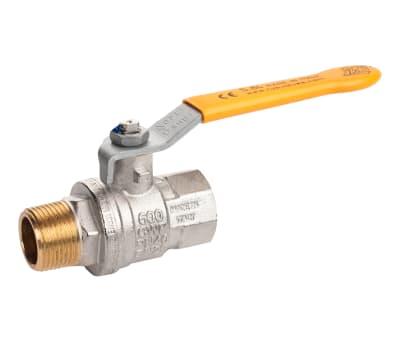 Product image for Gas lever handle ball valve 3/4in