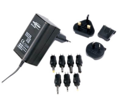 Product image for POWER ADAPTER,PLUG IN,ERP,3-12V,0.6A