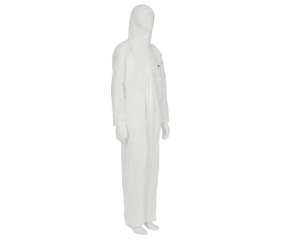 Product image for 3M 4500 White Protective Coverall M