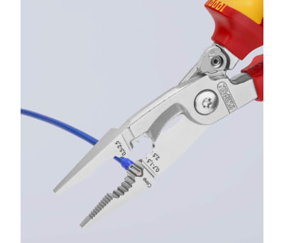 Product image for Knipex 200 mm Tool Steel Combination Pliers