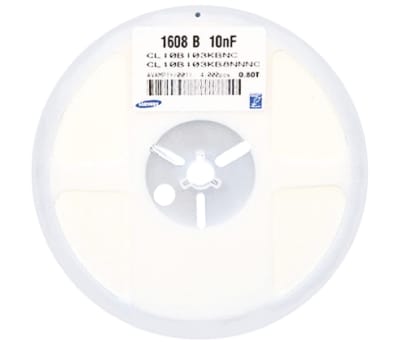 Product image for CERAMIC CAP 0603 X7R 50V 100NF (REEL)