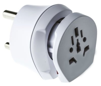 Product image for WORLD TO EURO TO S. AFRICA ADAPTER PLUG