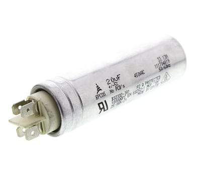 Product image for B32332 MOTOR RUN CAPACITOR 20UF 450V