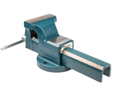 Product image for RS PRO Bench Vice x 100mm 150mm x 190mm, 18.5kg