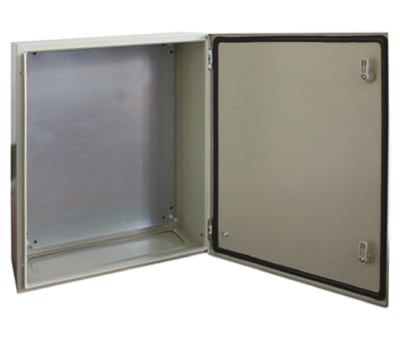 Product image for RS PRO Steel Wall Box, IP66, 210mm x 600 mm x 600 mm