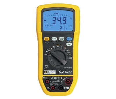 Product image for CA 5277 TRMS DIGITAL MULTIMETER