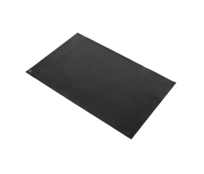 Product image for Black ESD Floor Mat 1.2m x 0.6m x 3mm